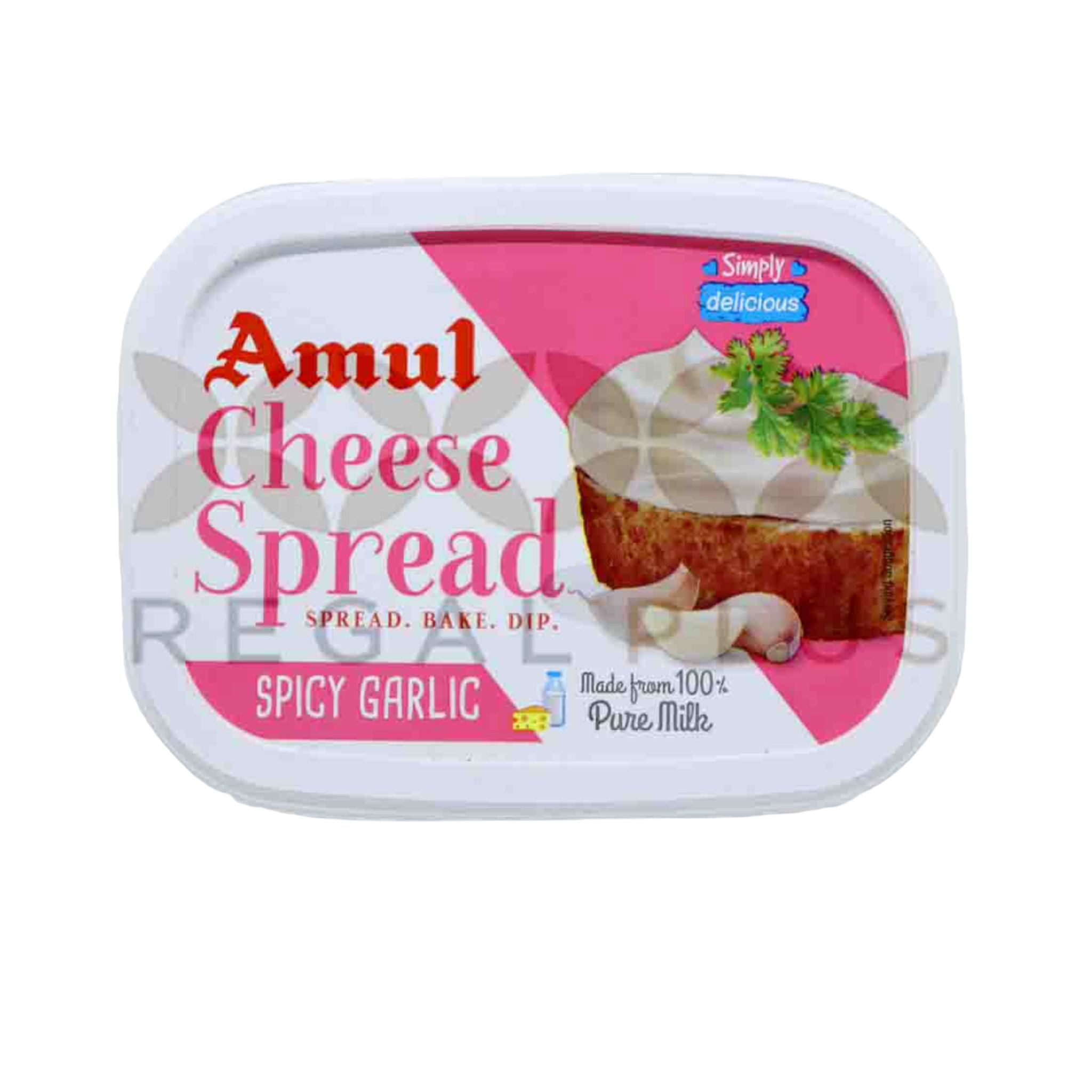 Amul Cheese Spread Garlic REGAL PLUS AE